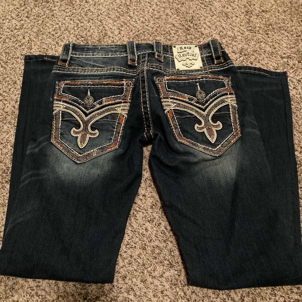 Men’s Joel Slim Boot Rock Revival Jeans 29